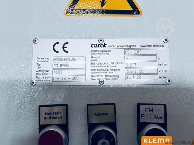Polier- & Schleifstation, Roboteranlage Carat Typ 2070-0000-000 (2)