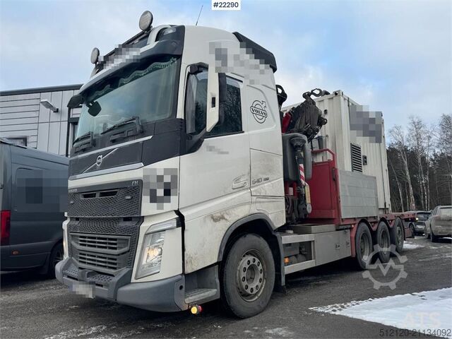Crane Volvo Fh540 Tridem crane truck w/ 31 t/m Fassi crane wit