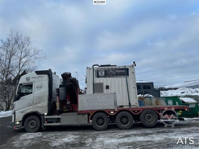 Crane Volvo Fh540 Tridem crane truck w/ 31 t/m Fassi crane wit