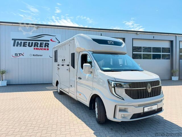 Trasportatore di bestiame RENAULT Master STX 5 Sitzer Haras ex. Lang Automatik
