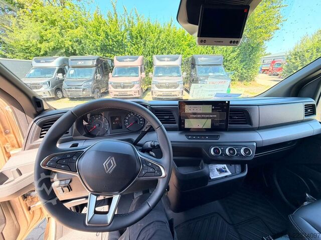 Trasportatore di bestiame RENAULT Master STX 5 Sitzer Haras ex. Lang Automatik