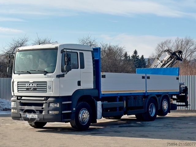 Jeřáb na nákladním automobilu MAN TGA 26.390 * TEREX ATLAS 165.2E - 8.2/2 + FUNK