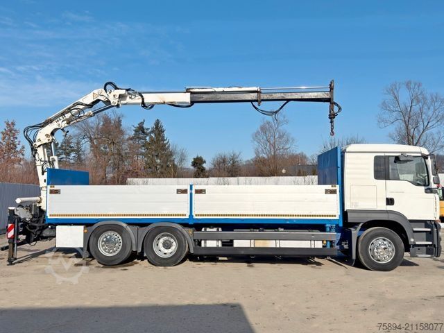 Jeřáb na nákladním automobilu MAN TGA 26.390 * TEREX ATLAS 165.2E - 8.2/2 + FUNK