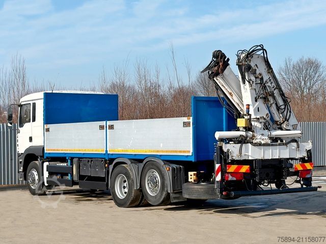 Jeřáb na nákladním automobilu MAN TGA 26.390 * TEREX ATLAS 165.2E - 8.2/2 + FUNK