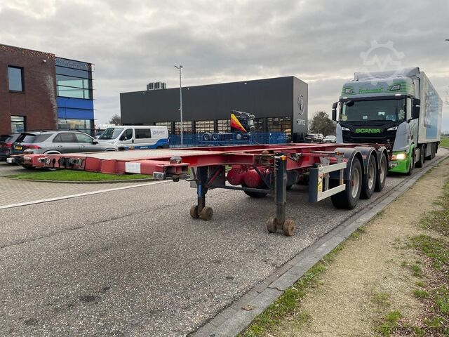 Transport af containere Burg BPO 12-27 CCXGX 20/30 FT Chassis / BPW Axles / ...
