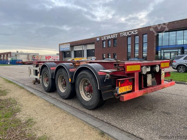 Transport af containere Burg BPO 12-27 CCXGX 20/30 FT Chassis / BPW Axles / ...