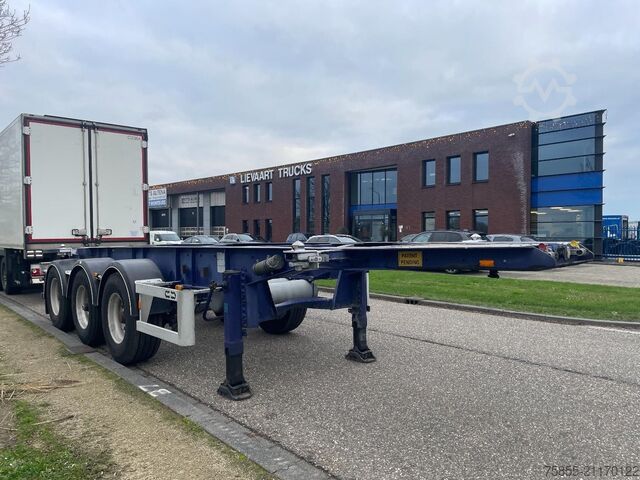 Transport af containere Van Hool 3B2013 20 FT Chassis / BPW Axles / Discbrakes /...