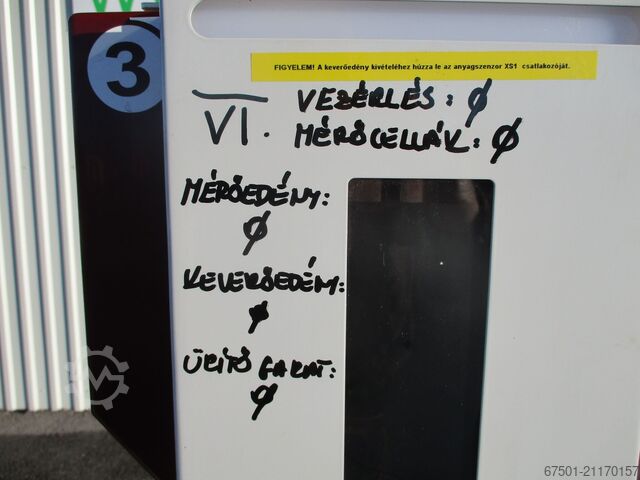 Mischer WITTMANN GRAVIMAX G14 (3401) SPARE PARTS