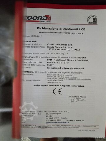 Measuring system Nikon CMM Coord 3 Mera 1597