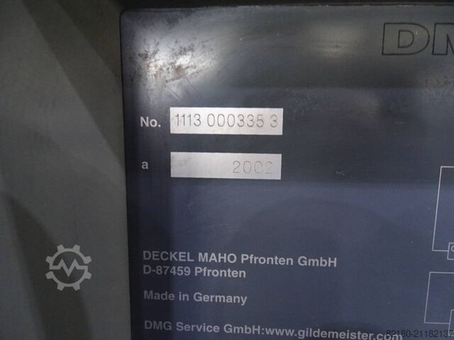  Deckel Maho DMU 80T