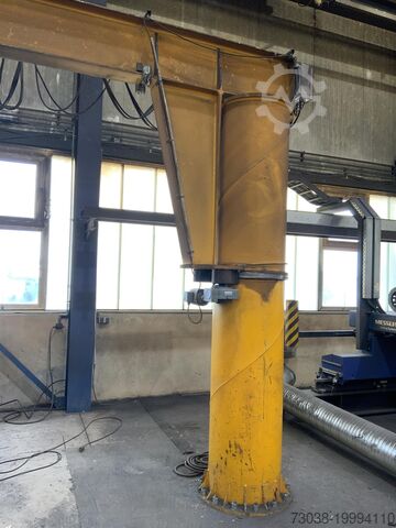 Oszlopos forgókaros daru, 2 000 kg, 6 méter WMS M20-6,0