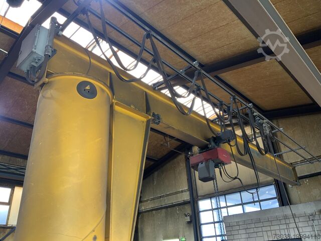 Oszlopos forgókaros daru, 2 000 kg, 6 méter WMS M20-6,0