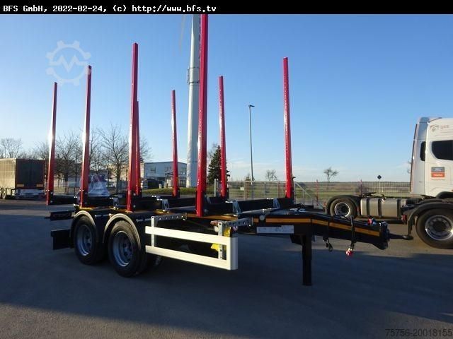 Přívěs na klády DOLL Zentralachsanhänger A2T-LZ53 Tandem Kurzholz Anh