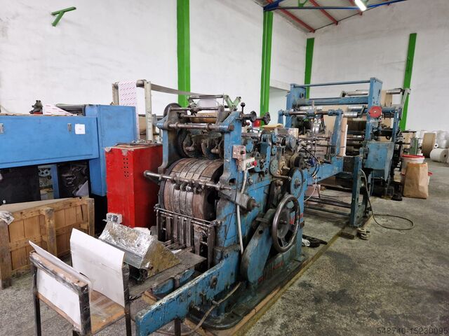 Tassenmachine Holweg RS2 flat & satchel 2. col print paper bag machines