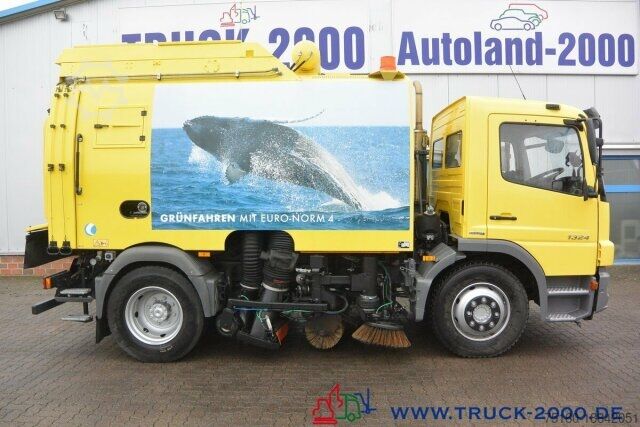 Útseprő gép Mercedes-Benz Atego 1524 Faun Viajet 6 RL Besen rechts + links