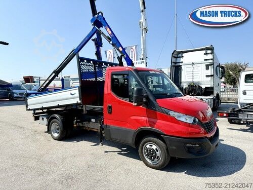 Tipper van Iveco Daily 35c120 gru e ribaltabile NUOVO