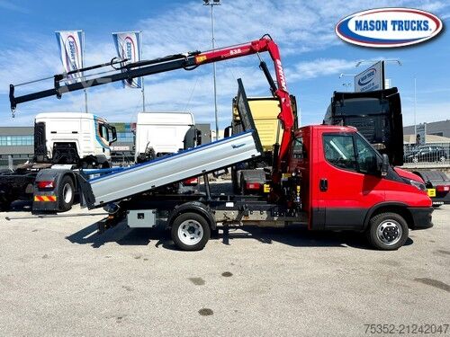 Tipper van Iveco Daily 35c120 gru e ribaltabile NUOVO