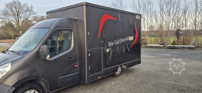 Sales vehicle, food truck, snack mobile Renault Master Frühstücksmobil Jausenmobil