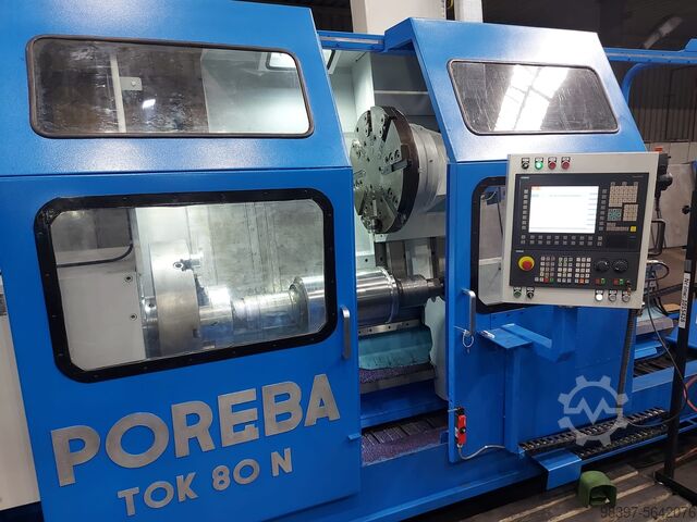 CNC lathe POREBA Tokarka TOK 80