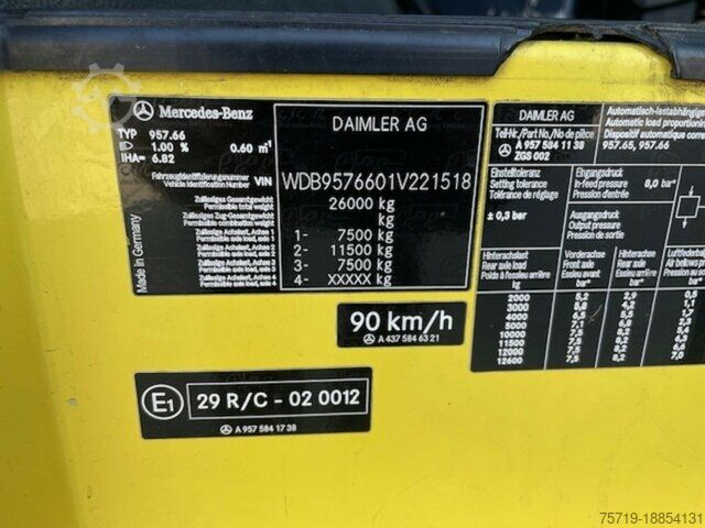 Απορριμματοφόρο Mercedes-Benz 2629 Econic 6x2 Faun RotoPress/Zöller 2301