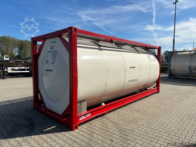 Tankcontainer CIMC 20FT ISO, 25.080L / 1-COMP / 3 BAFFELS / 4 cove...