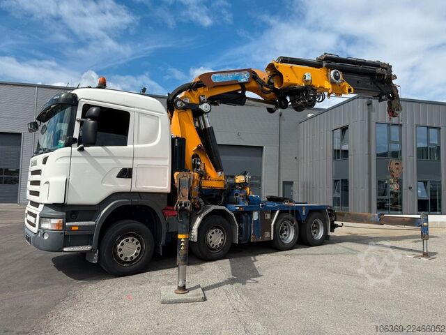 Standard SZM SCANIA R500 8X4 Kran / Crane EFFER 1355 8/S Winch