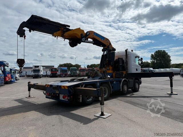 Standard SZM SCANIA R500 8X4 Kran / Crane EFFER 1355 8/S Winch
