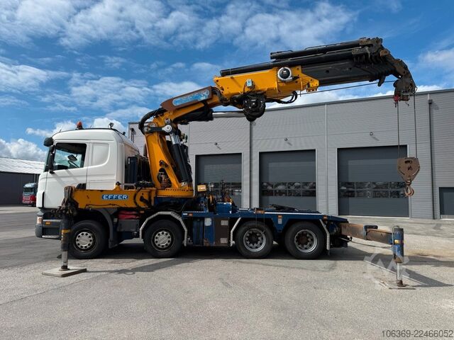 Standard SZM SCANIA R500 8X4 Kran / Crane EFFER 1355 8/S Winch