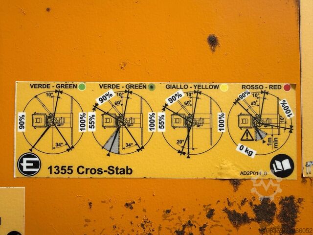 Standard SZM SCANIA R500 8X4 Kran / Crane EFFER 1355 8/S Winch