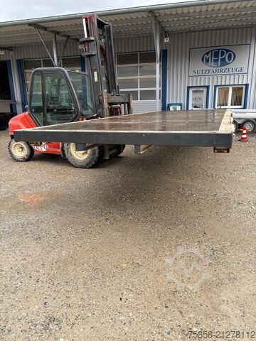 Intercambiar cuerpo abierto Krone 7,45m BDF Plattform mehrfach vorhanden