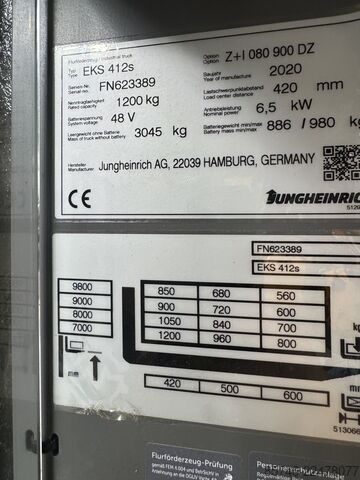 EKS 412 s - Wire Guidance !! PSA !! Triplex FFL !! JUNGHEINRICH EKS 412 s - Wire Guidance !! PSA !! Triplex FFL !!