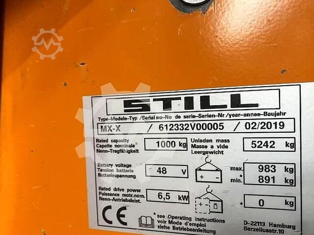 Orderverzamelmachine Still MX-X