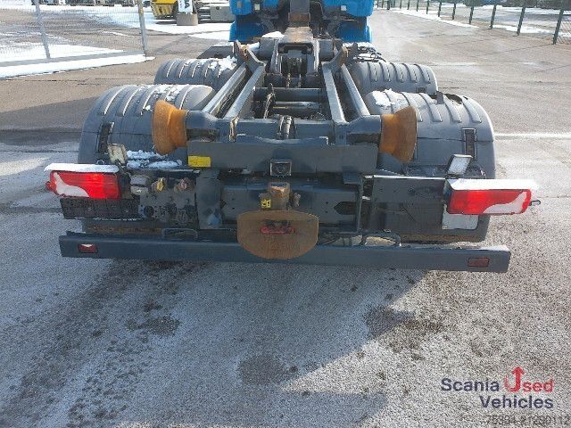 Roll-off tipper truck Scania R 450 LB6x2*4HNA Abrollkipper Meiller RK20.65