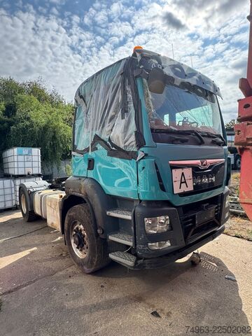 Standaard trekker MAN TGS 18.470, Hydro, Kipphydraulik, Unfall