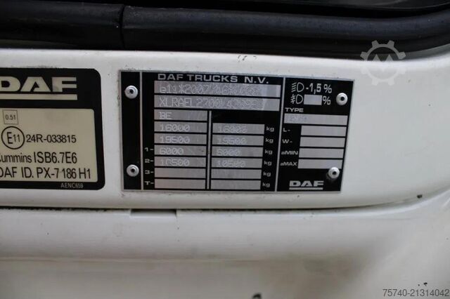 Koel-vriestransport DAF LF 250 + CARRIER XARIOS 500 + 16T EURO 6 + PERF...