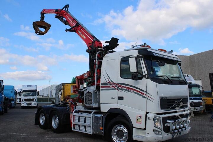 Standaard trekker Volvo FH 16.540 + 6x4 EURO 5 + palfinger epsilon 30t/...