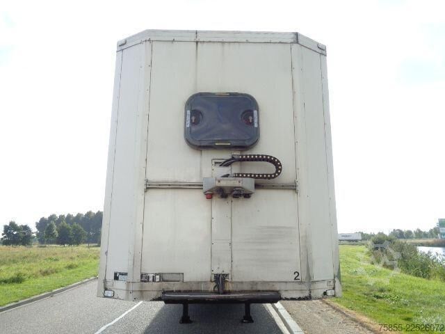 Box body Floor 2- Flower Sales Trailer 2-Axle Flower Sales Tra...