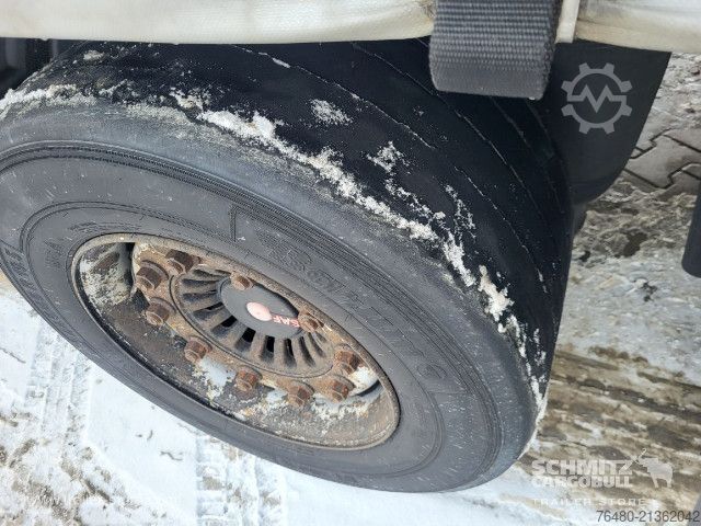 Open oplegger met zeil Kögel Schiebeplane Papier