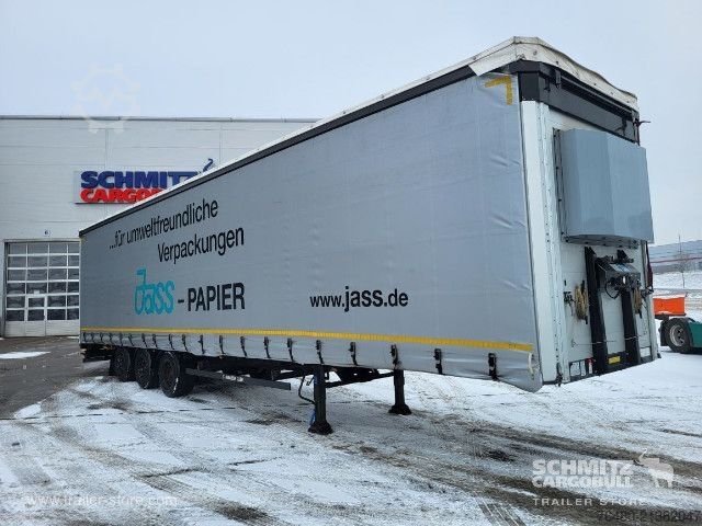 Open oplegger met zeil Schwarzmüller Schiebeplane Papier