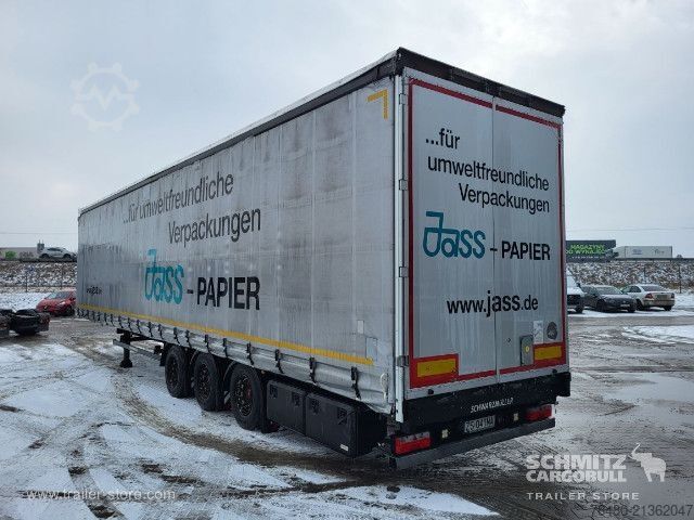 Open oplegger met zeil Schwarzmüller Schiebeplane Papier