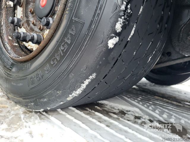 Open oplegger met zeil Schwarzmüller Schiebeplane Papier