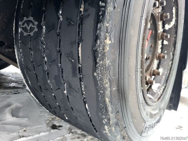 Open oplegger met zeil Schwarzmüller Schiebeplane Papier