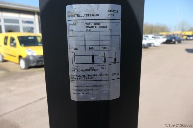 Carretilla elevadora bt SWE 080L