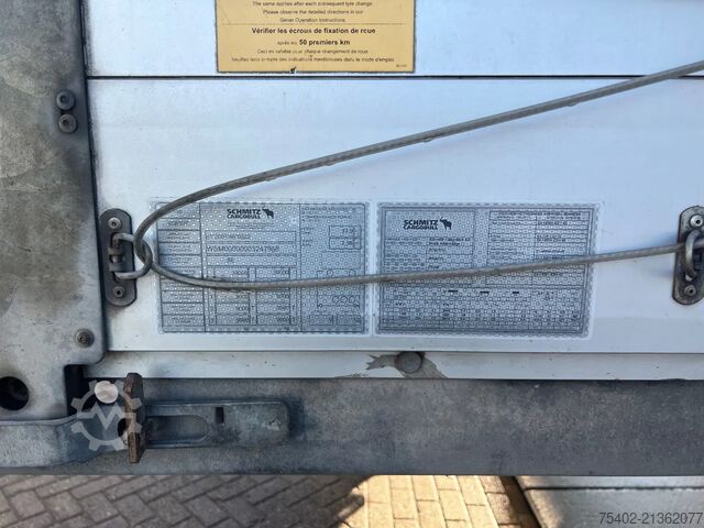 Klizne cerade Schmitz Cargobull SCB*S3T / Coil / Tautliner / Disc Brakes