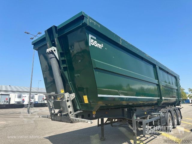 Semi-reboque basculante Schmitz Cargobull Semitrailer Tipper Steel-square sided body 55m³