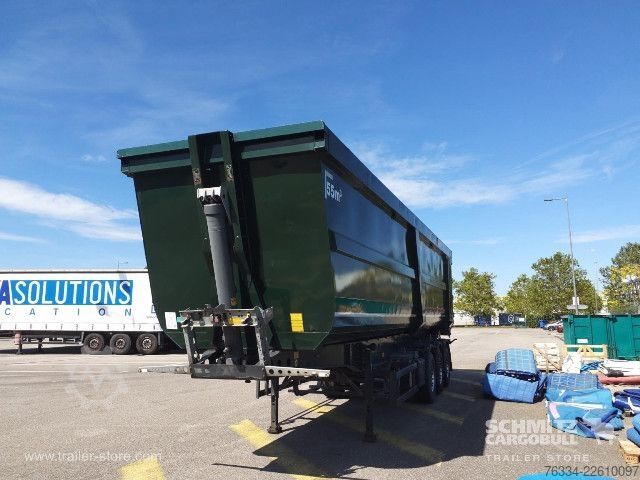 Semi-reboque basculante Schmitz Cargobull Semitrailer Tipper Steel-square sided body 55m³