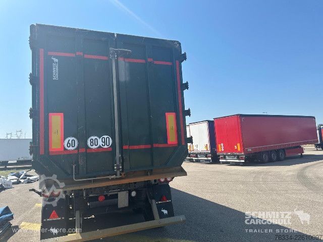 Semi-reboque basculante Schmitz Cargobull Semitrailer Tipper Steel-square sided body 55m³