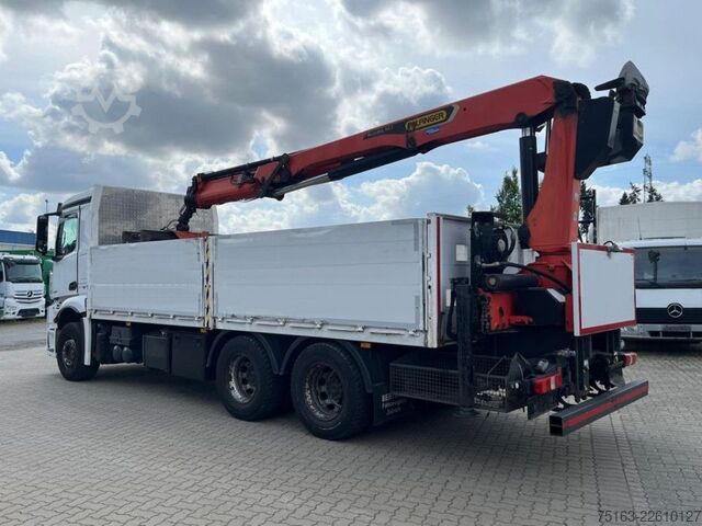 Auto-dizalica montirana na kamionu MERCEDES-BENZ Antos 2648 6x4 Pritsche Heckkran Palf. PK 23.001