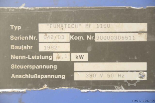 Mobiele lasrookfilters Messer Lincoln Fumatech MF 1100