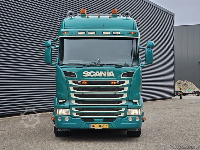 Camion-grue Scania R450 8x2 / HMF 60TM / CRANE / KRAN